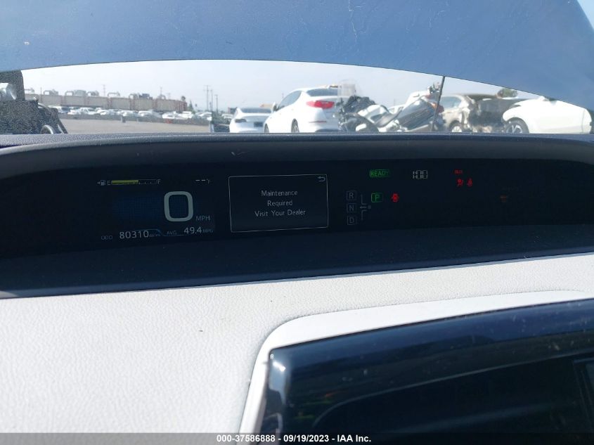 2016 TOYOTA PRIUS FOUR - JTDKARFU6G3523925
