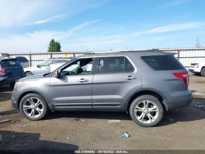 2013 FORD EXPLORER LIMITED - 1FM5K8F84DGB85304