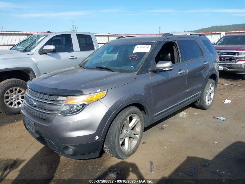 2013 FORD EXPLORER LIMITED - 1FM5K8F84DGB85304