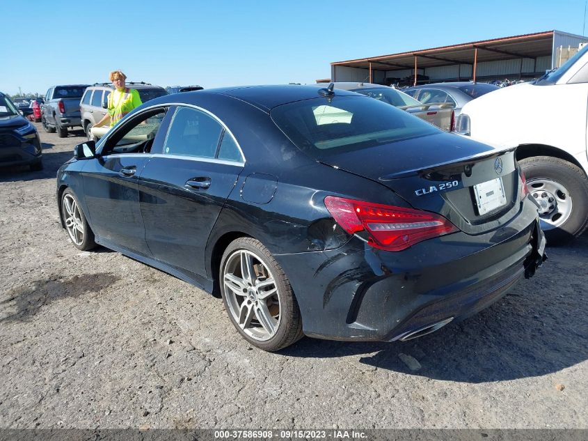 2018 MERCEDES-BENZ CLA CLA 250 - WDDSJ4EB3JN591409