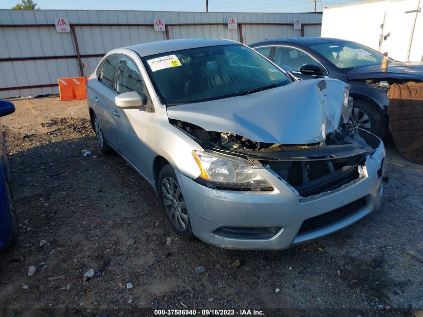 2014 NISSAN SENTRA S/SV/SR/SL - 3N1AB7AP6EL697593