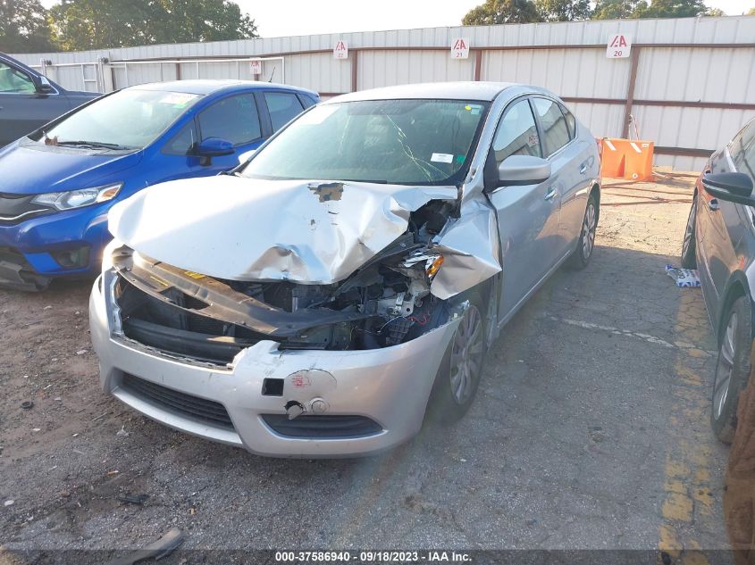 2014 NISSAN SENTRA S/SV/SR/SL - 3N1AB7AP6EL697593