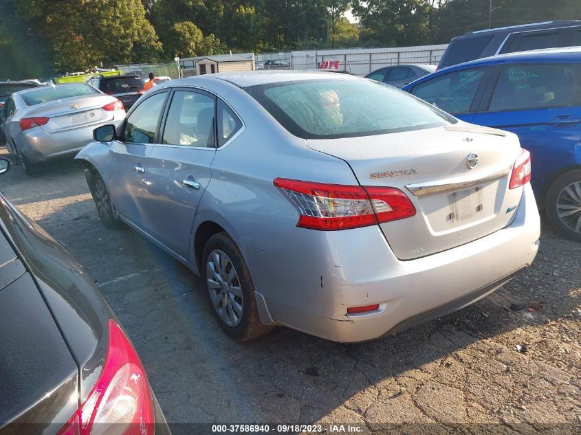 2014 NISSAN SENTRA S/SV/SR/SL - 3N1AB7AP6EL697593