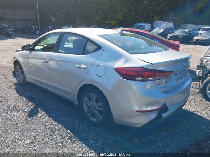 2018 HYUNDAI ELANTRA SEL/VALUE/LIMITED - 5NPD84LF4JH278972