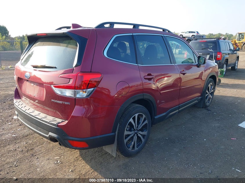 VIN JF2SKAPC7NH480637 2022 SUBARU FORESTER LIMITED