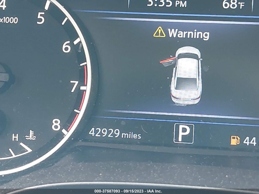 2019 NISSAN MAXIMA S - 1N4AA6AV6KC377972