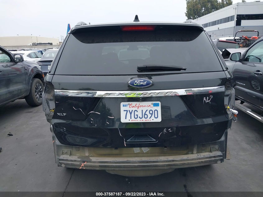 VIN 1FM5K7D83HGC85073 2017 FORD EXPLORER XLT