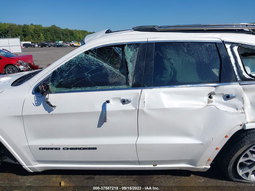 VIN 1C4RJFCGXMC500557 2021 JEEP GRAND CHEROKEE OVERLAND