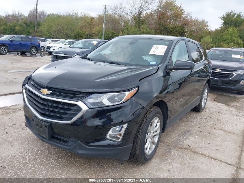 2021 CHEVROLET EQUINOX LT - 2GNAXKEV2M6140152