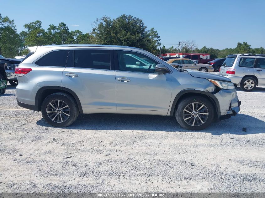 2017 TOYOTA HIGHLANDER XLE/SE - 5TDKZRFH6HS523211
