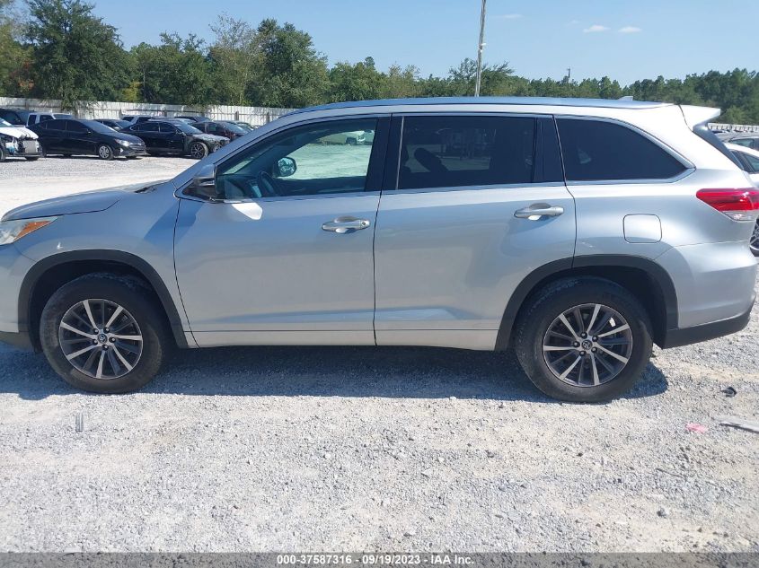 2017 TOYOTA HIGHLANDER XLE/SE - 5TDKZRFH6HS523211