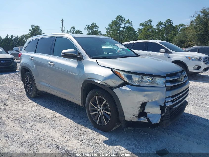 2017 TOYOTA HIGHLANDER XLE/SE - 5TDKZRFH6HS523211