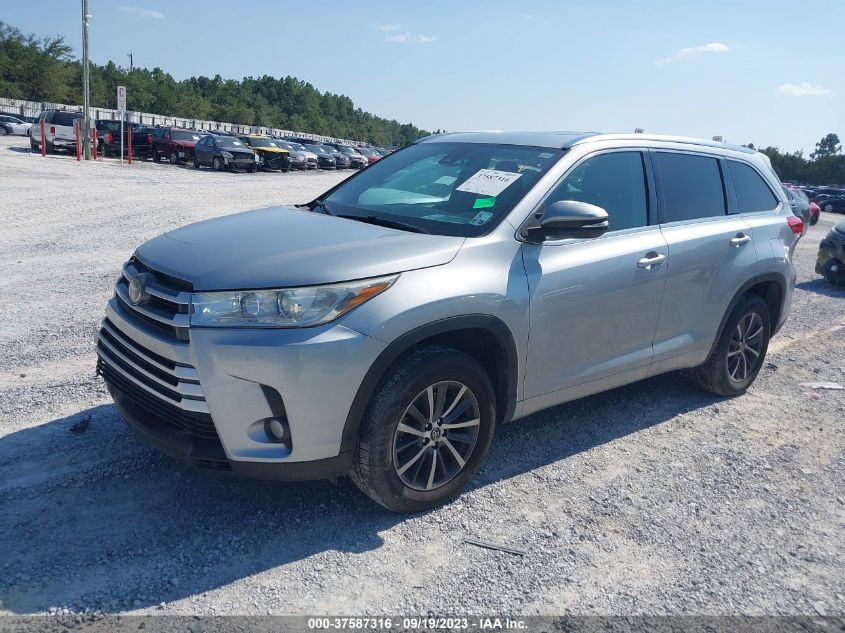 2017 TOYOTA HIGHLANDER XLE/SE - 5TDKZRFH6HS523211