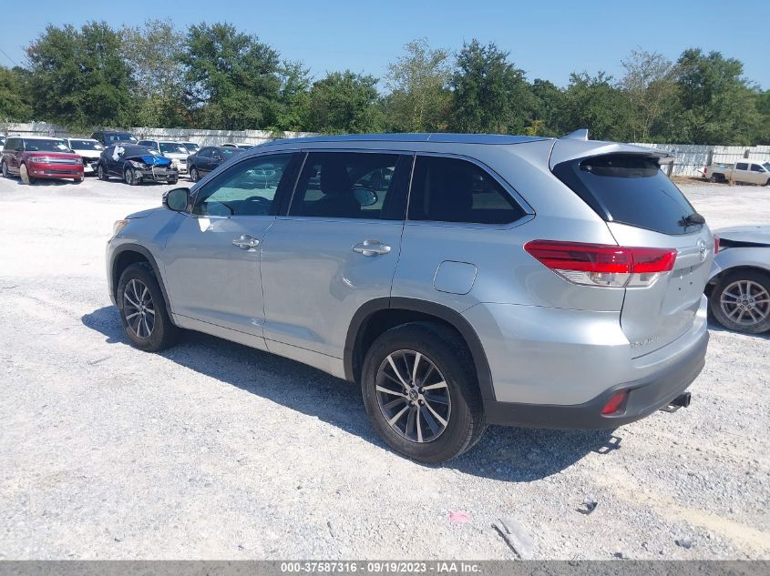 2017 TOYOTA HIGHLANDER XLE/SE - 5TDKZRFH6HS523211