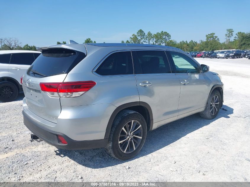 2017 TOYOTA HIGHLANDER XLE/SE - 5TDKZRFH6HS523211