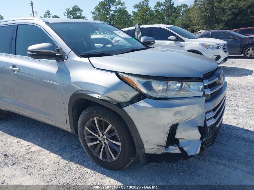 2017 TOYOTA HIGHLANDER XLE/SE - 5TDKZRFH6HS523211