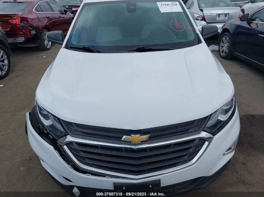 2021 CHEVROLET EQUINOX LS - 3GNAXHEV1MS126330