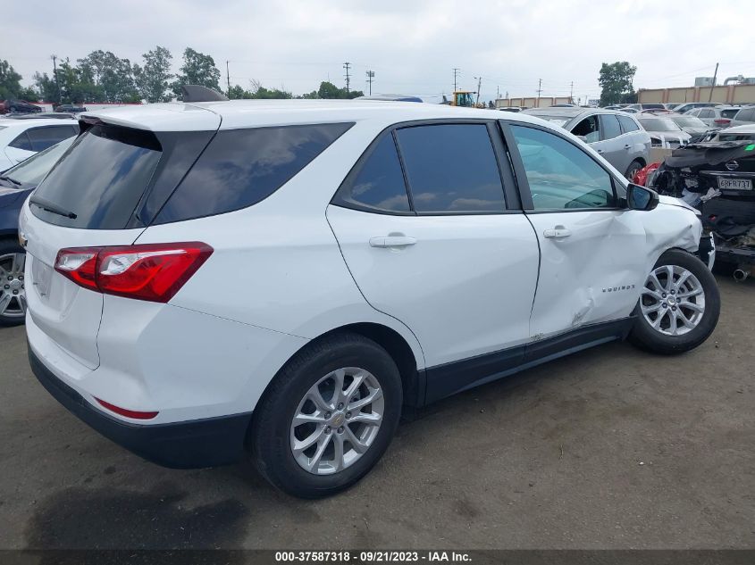 2021 CHEVROLET EQUINOX LS - 3GNAXHEV1MS126330