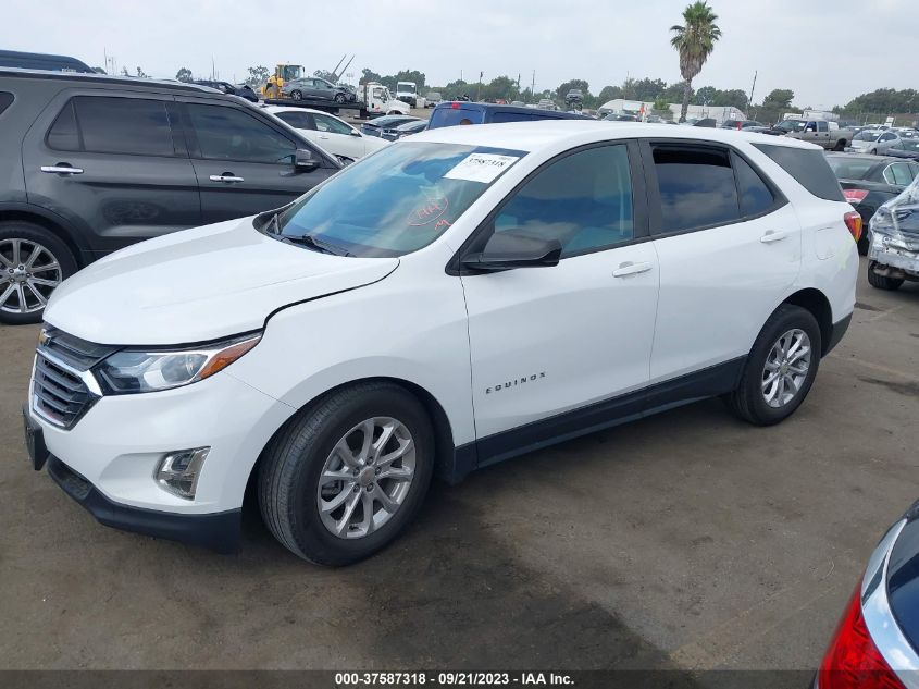 2021 CHEVROLET EQUINOX LS - 3GNAXHEV1MS126330