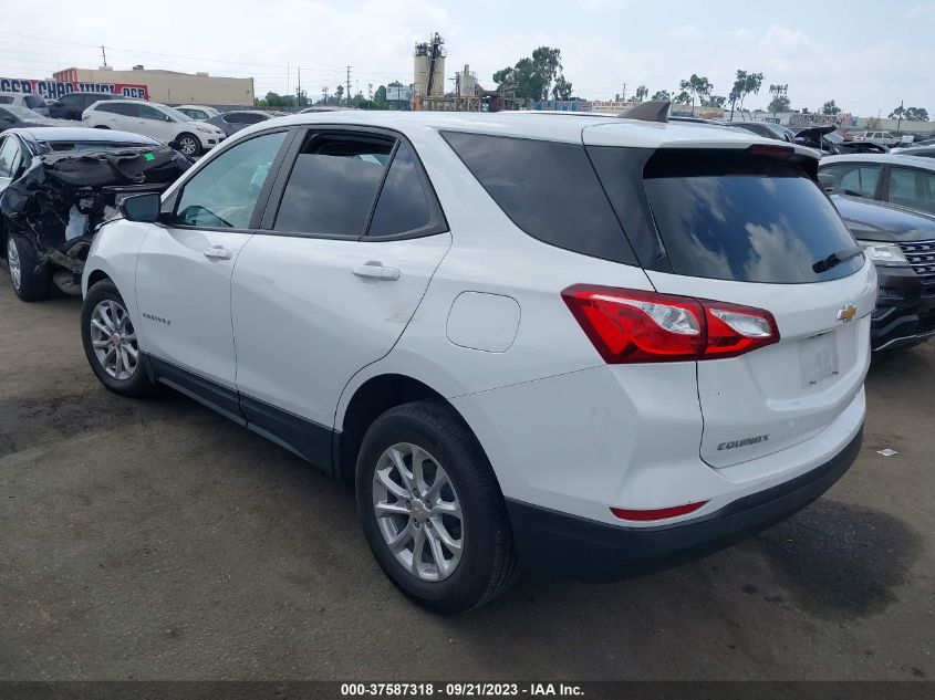 2021 CHEVROLET EQUINOX LS - 3GNAXHEV1MS126330