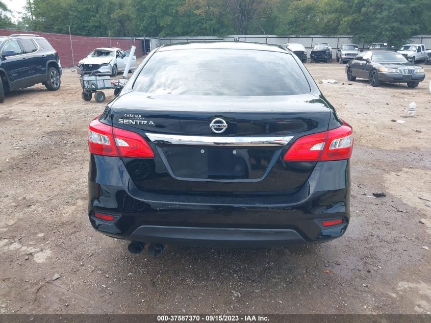 2016 NISSAN SENTRA S - 3N1AB7AP2GY240592