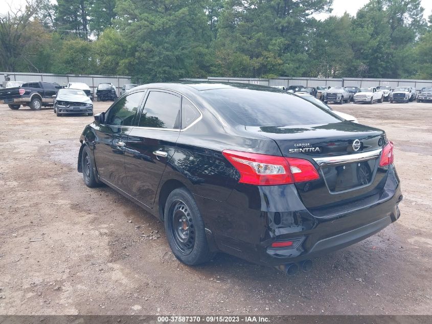 2016 NISSAN SENTRA S - 3N1AB7AP2GY240592