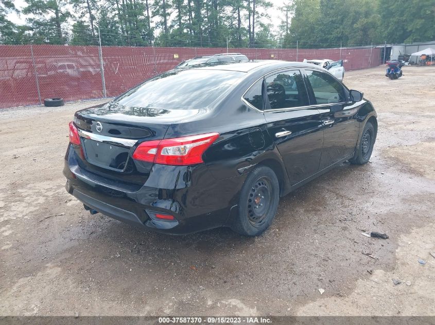 2016 NISSAN SENTRA S - 3N1AB7AP2GY240592