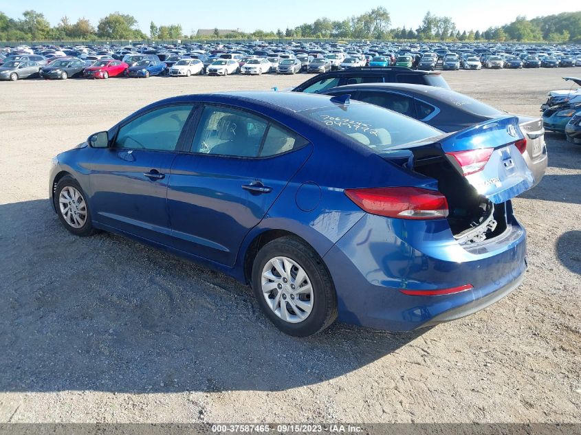 2017 HYUNDAI ELANTRA SE - 5NPD74LF3HH148842