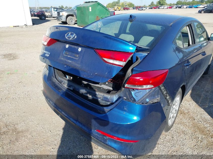 2017 HYUNDAI ELANTRA SE - 5NPD74LF3HH148842