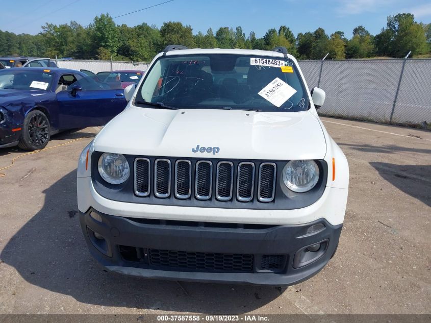 2016 JEEP RENEGADE LATITUDE - ZACCJABT1GPC48849