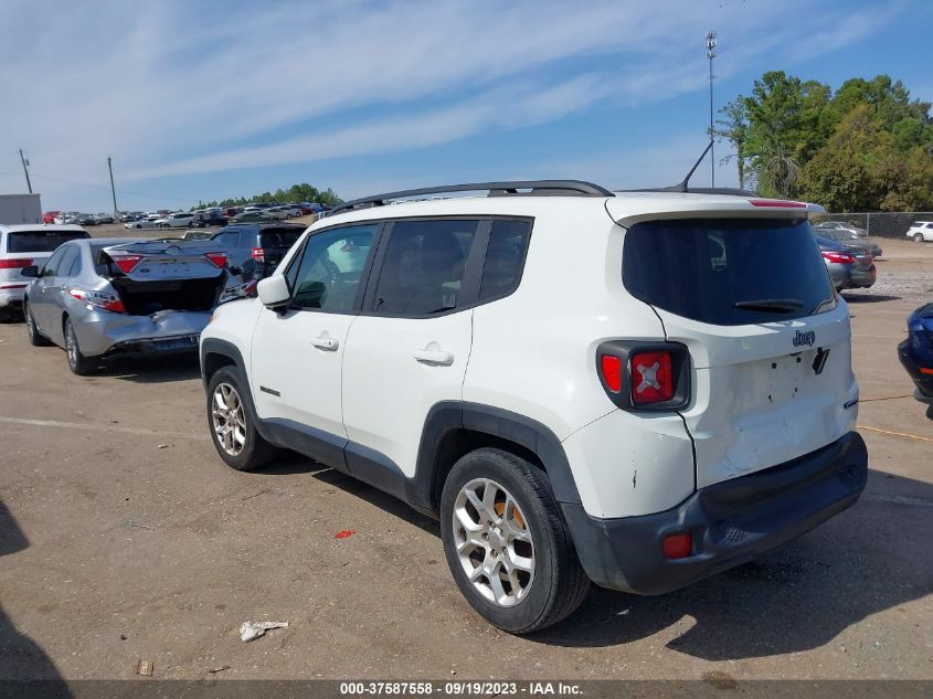 2016 JEEP RENEGADE LATITUDE - ZACCJABT1GPC48849