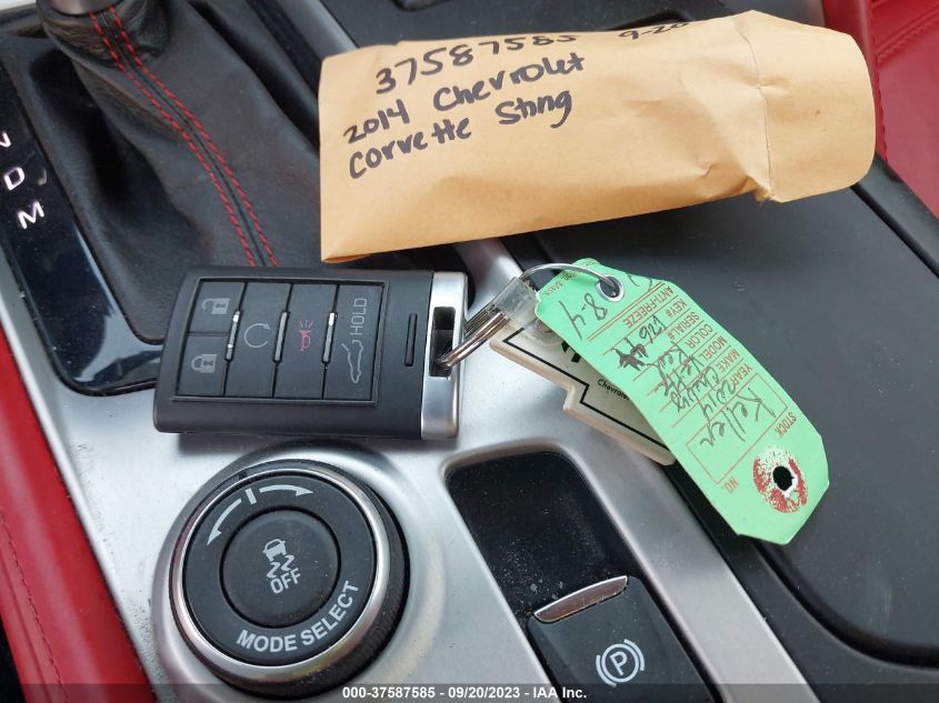 2014 CHEVROLET CORVETTE STINGRAY Z51 3LT 1G1YM2D78E5113255