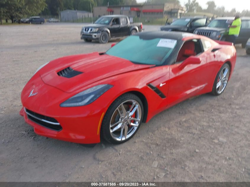 2014 CHEVROLET CORVETTE STINGRAY Z51 3LT 1G1YM2D78E5113255