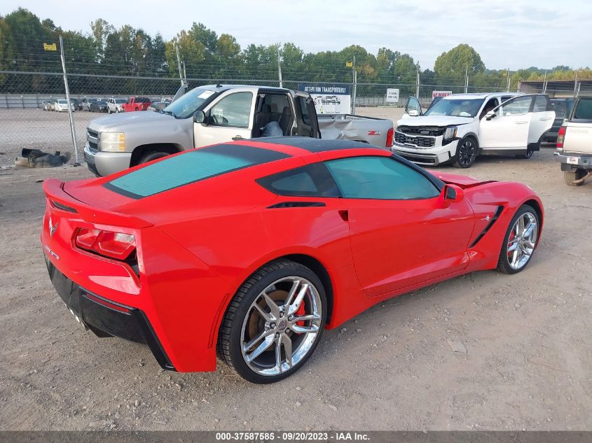 2014 CHEVROLET CORVETTE STINGRAY Z51 3LT 1G1YM2D78E5113255
