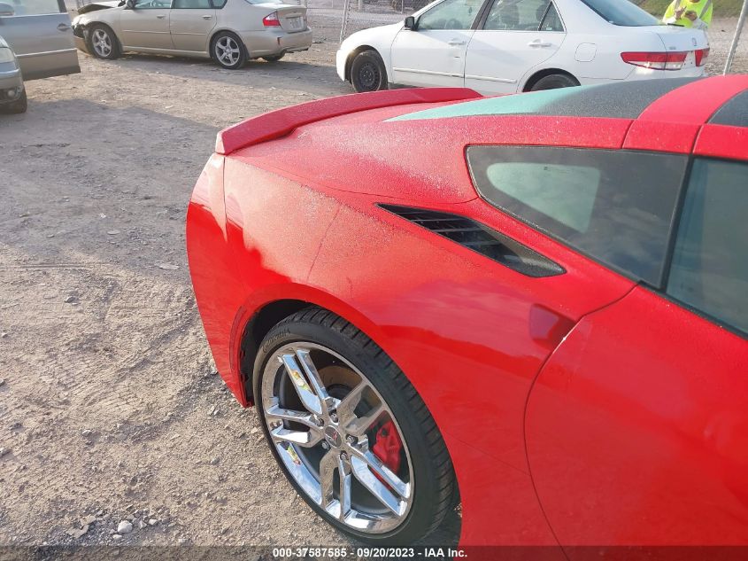 2014 CHEVROLET CORVETTE STINGRAY Z51 3LT 1G1YM2D78E5113255