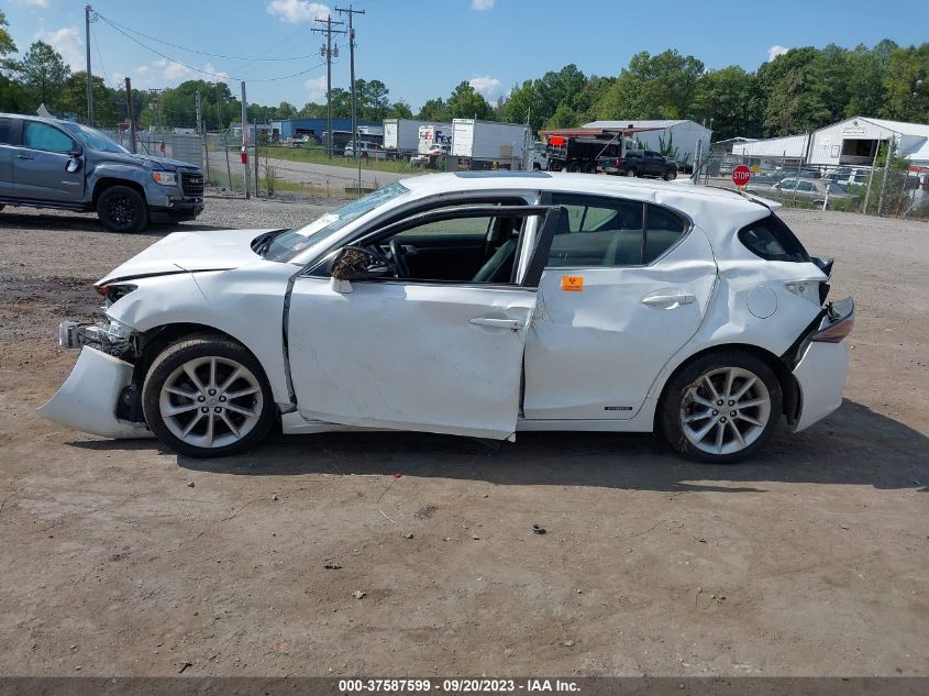 2013 LEXUS CT 200H HYBRID - JTHKD5BH9D2171660