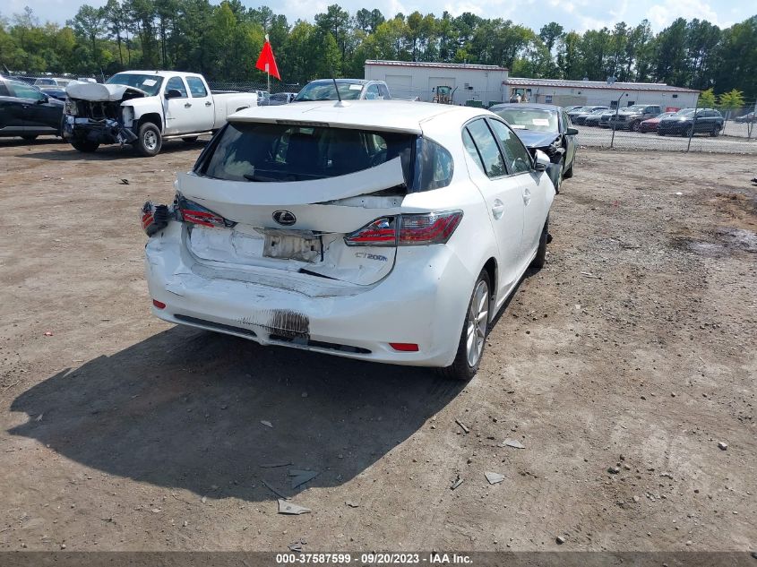 2013 LEXUS CT 200H HYBRID - JTHKD5BH9D2171660