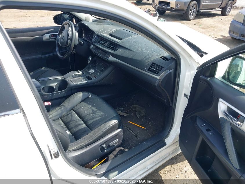 2013 LEXUS CT 200H HYBRID - JTHKD5BH9D2171660