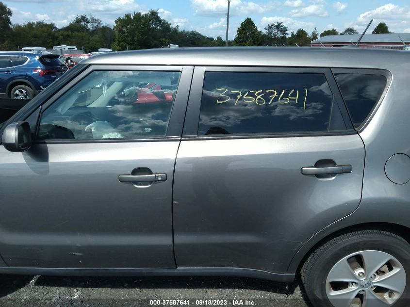 2016 KIA SOUL BASE - KNDJN2A21G7409546