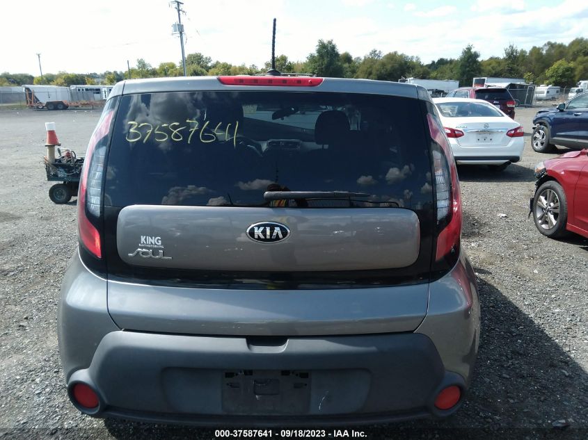 2016 KIA SOUL BASE - KNDJN2A21G7409546