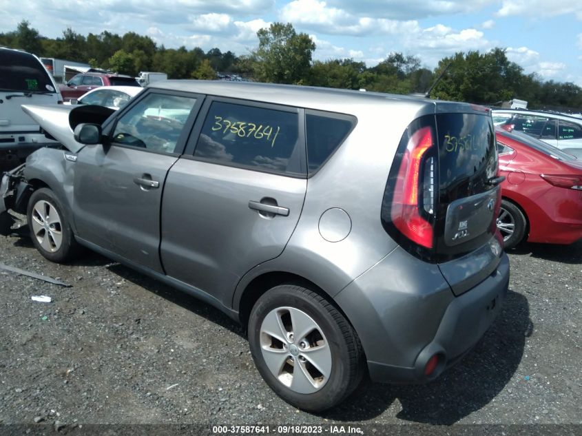 2016 KIA SOUL BASE - KNDJN2A21G7409546
