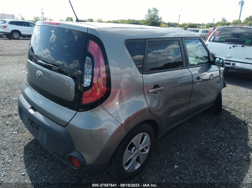 2016 KIA SOUL BASE - KNDJN2A21G7409546