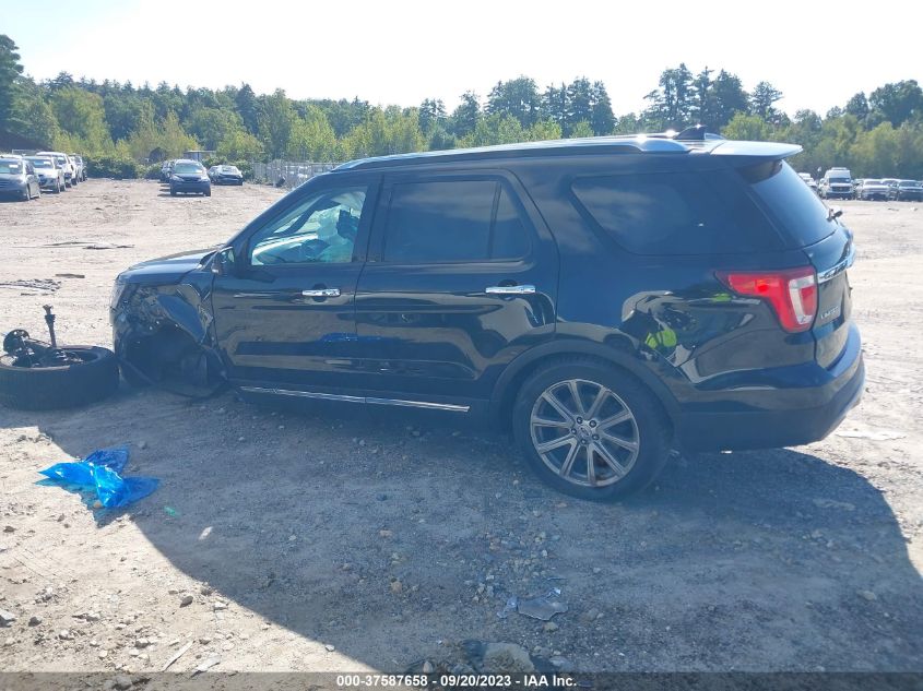 2017 FORD EXPLORER LIMITED - 1FM5K8F86HGC93932