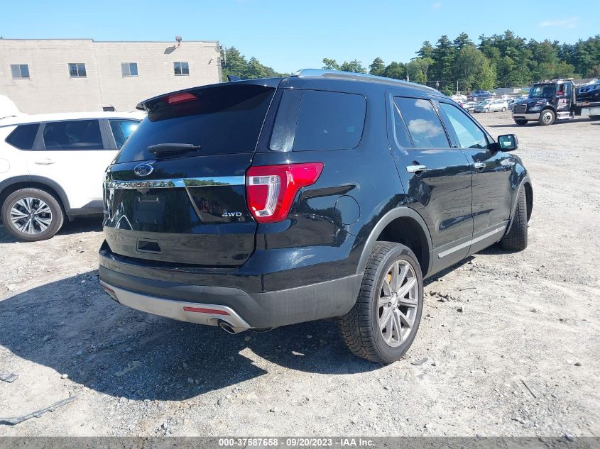 2017 FORD EXPLORER LIMITED - 1FM5K8F86HGC93932