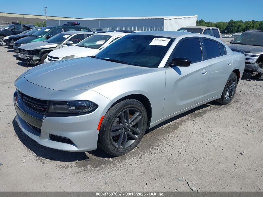 VIN 2C3CDXJG4KH577302 2019 DODGE CHARGER SXT