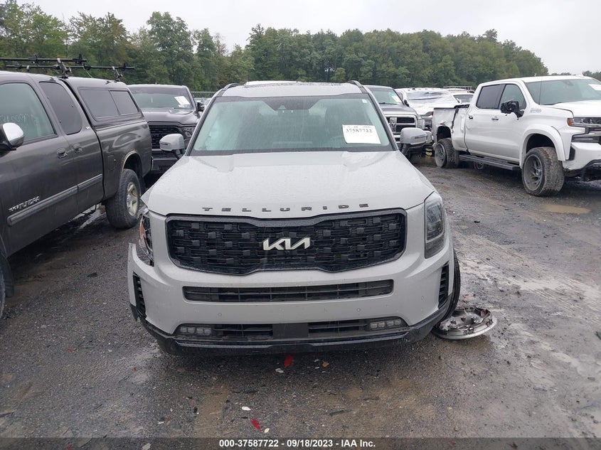VIN 5XYP5DHC9NG309831 2022 KIA TELLURIDE SX