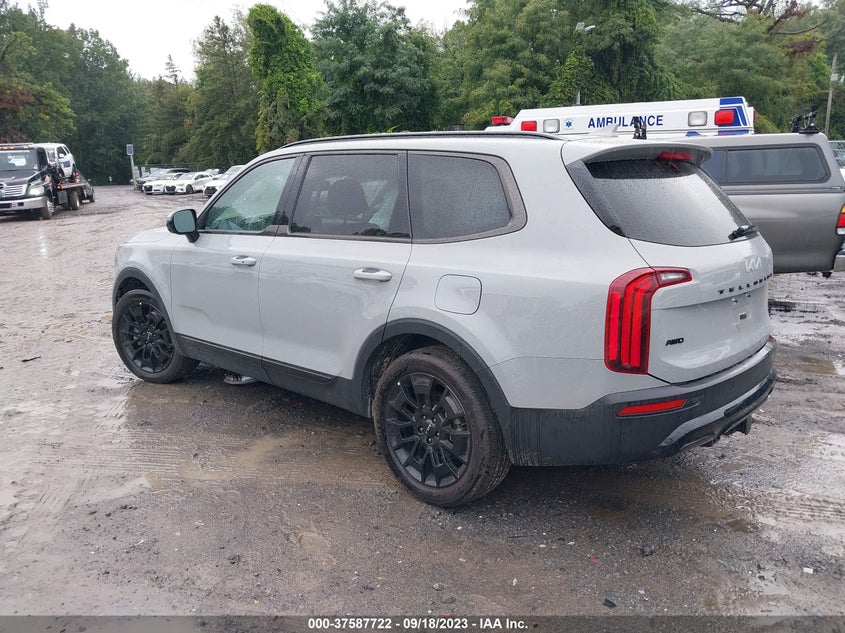 VIN 5XYP5DHC9NG309831 2022 KIA TELLURIDE SX