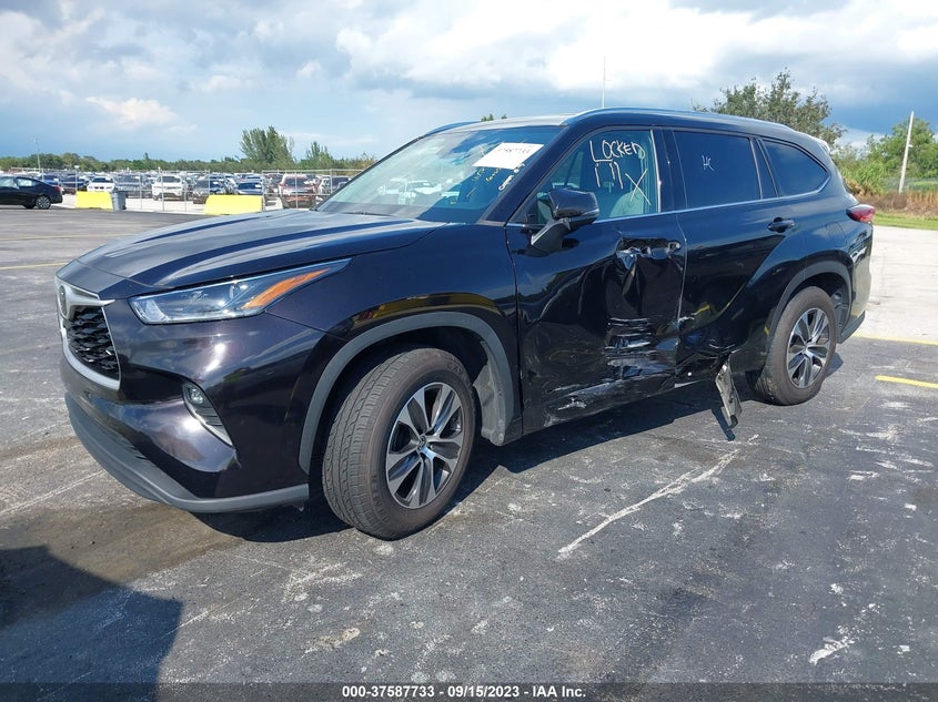 2021 TOYOTA HIGHLANDER 3.5L V6 DOHC -INC 24(VIN: 5TDGZRAH4MS042560