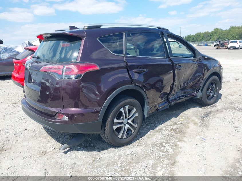 2016 TOYOTA RAV4 LE - 2T3ZFREV6GW275313