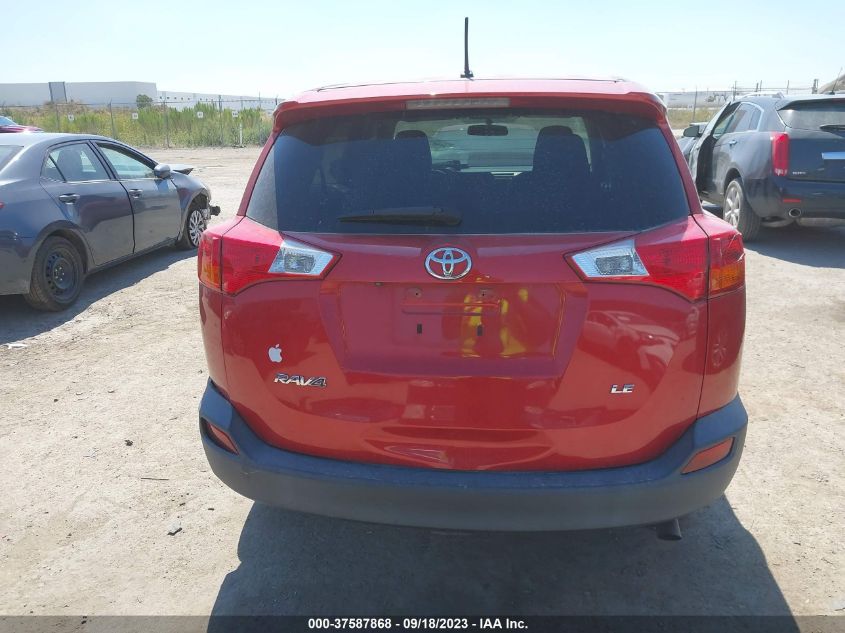 2015 TOYOTA RAV4 LE - 2T3ZFREV0FW132792